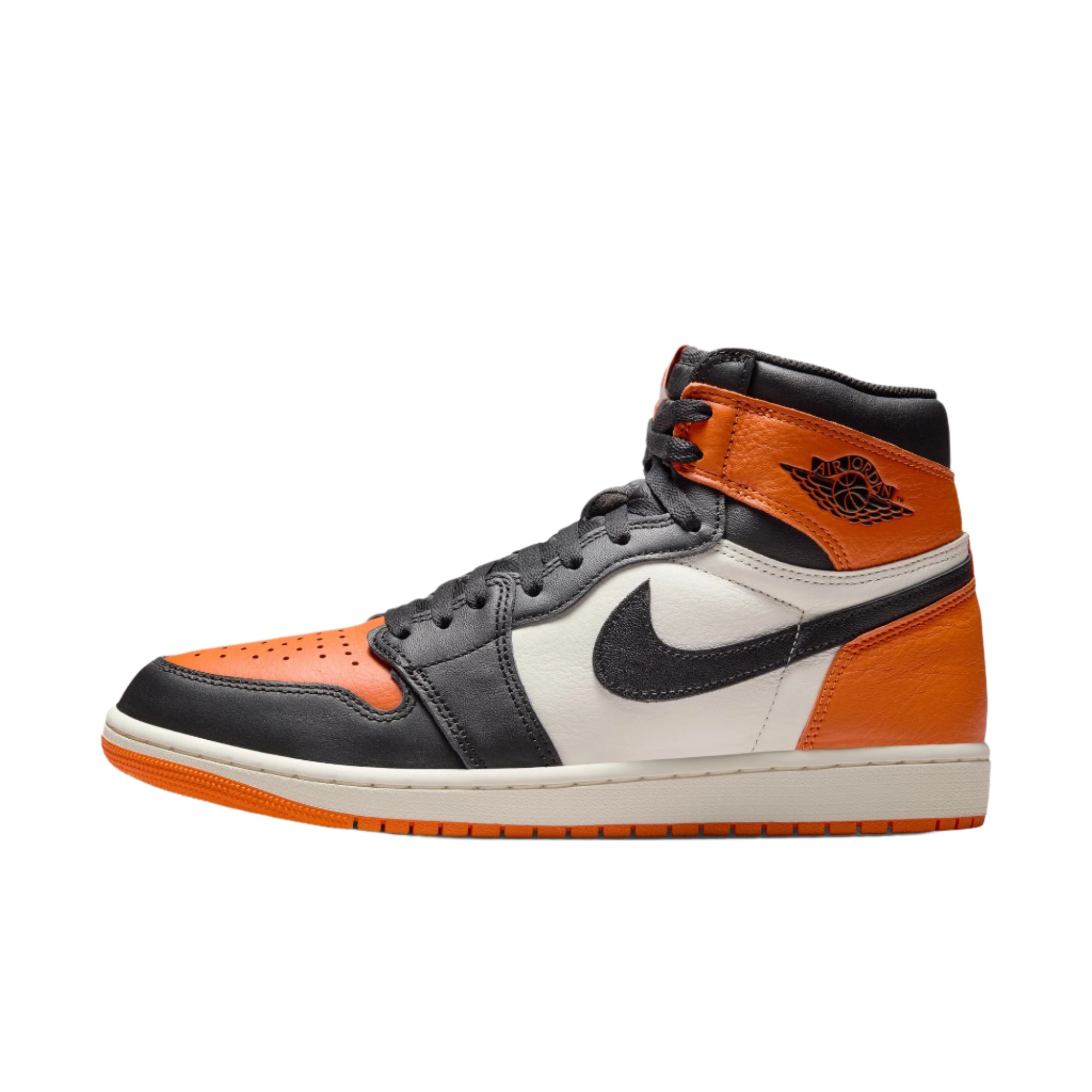 AIR JORDAN 1 RETRO HIGH OG GS - BLACK/STARFISH