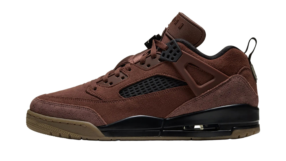 AIR JORDAN SPIZIKE LOW - FAUNA BROWN/PEARL WHITE-BLACK