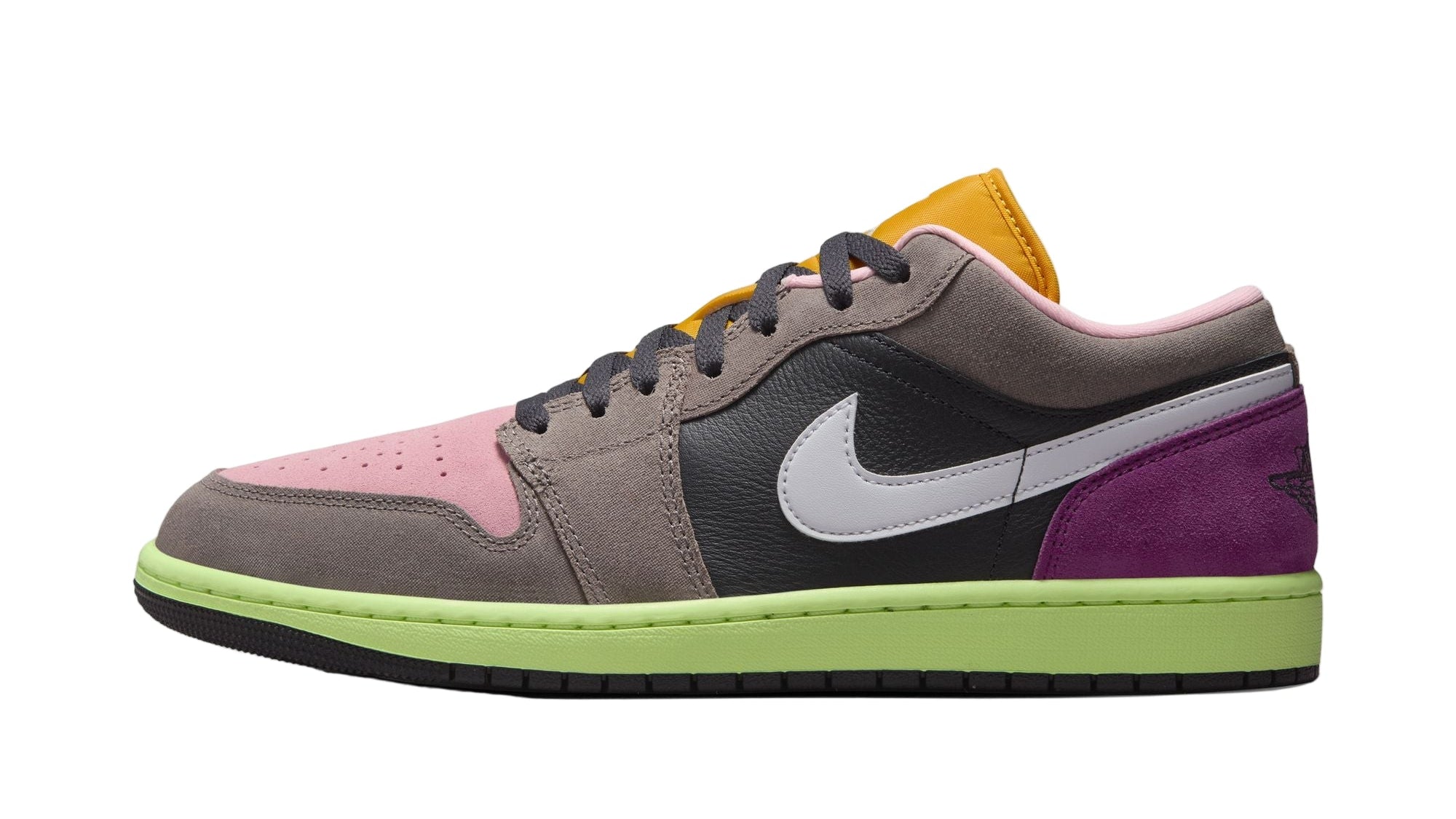AIR JORDAN 1 LOW SE - OIL GREY/WHITE-CAVE STONE-ARTIC PUNCH