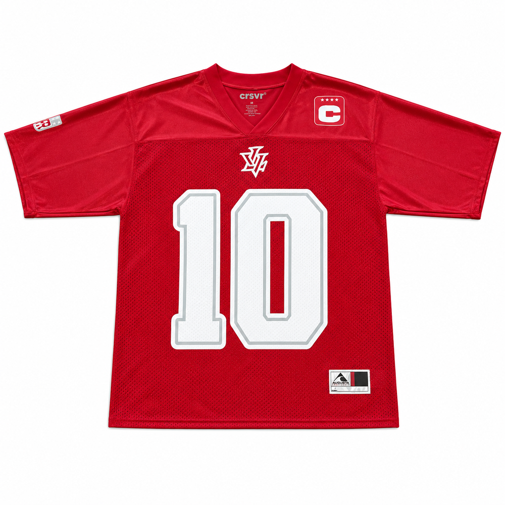 CRSVR GRIDIRON JERSEY - RED