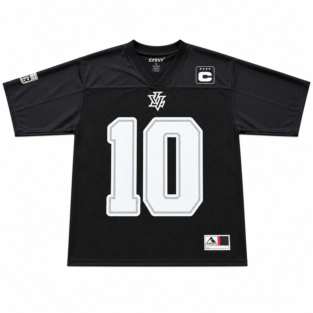 CRSVR GRIDIRON JERSEY - BLACK
