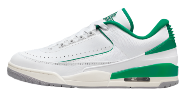 AIR JORDAN 2/3 - WHITE/PINE GREEN